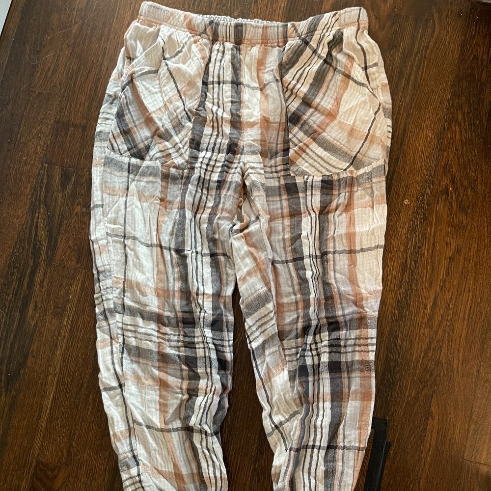 aerie Checked Out Lounge Pants - Medium
